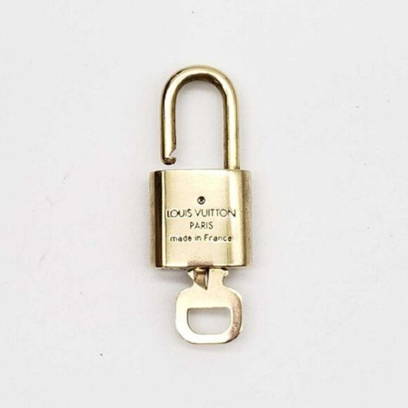 100% Authentic Louis Vuitton Gold Brash 1 Lock and 1 Key - Picture 3 of 10